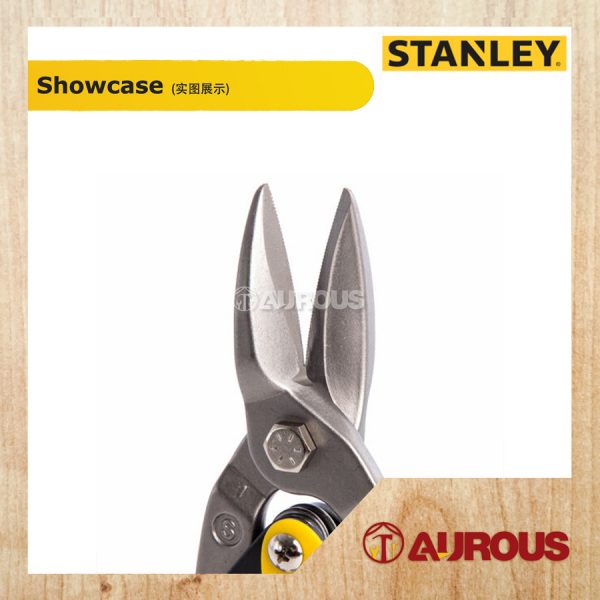 STANLEY FATMAX MAXSTEEL AVIATION SNIPS STRAIGHT CUT 254MM/10'' (14-563) - Image 4