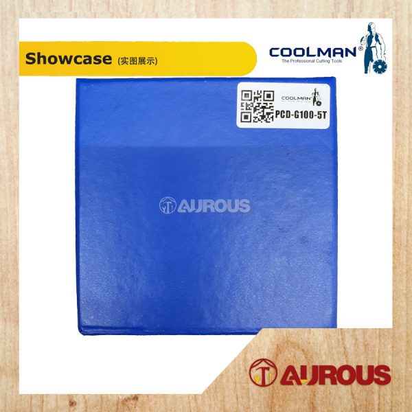 COOLMAN 5 TEETH PCD DIAMOND GRINDING WHEEL DISC 4''/100MM (PCD-G100-5T) - Image 4