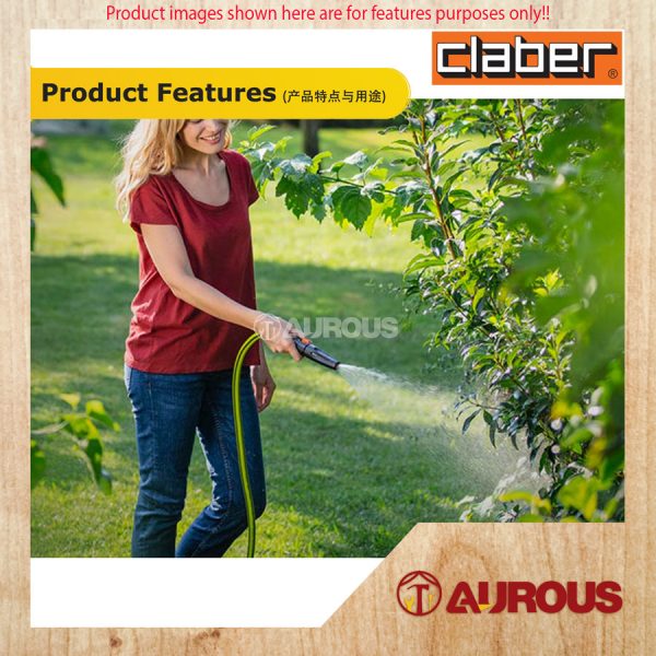 CLABER 8864 KIT PRONTO WITH 30M HOSE AND ADJUSTABLE SPRAYER - Image 6