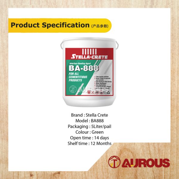STELLA CRETE BA-888 INTERFACE BONDING AGENT 5LITRE (BA888) - Image 5