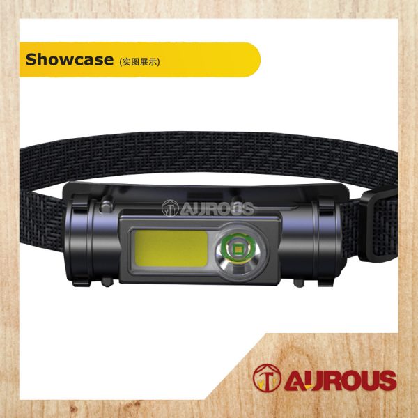 LED OUTDOOR USB MAGNETIC 2 MODE RECHARGEBLE HEAD LAMP XST 211 [BLACK] - Image 3