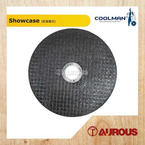 COOLMAN INOX FIBRE CUTTING DISC 4'' 107MM x 1.2MM x 16MM (FCD10012i) - 1 PIECE - Image 2