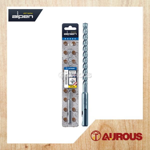 ALPEN MAYKESTAG F8 EXTREME 4 CUTTER SDS PLUS HAMMER DRILL BIT CUTTING EDGES