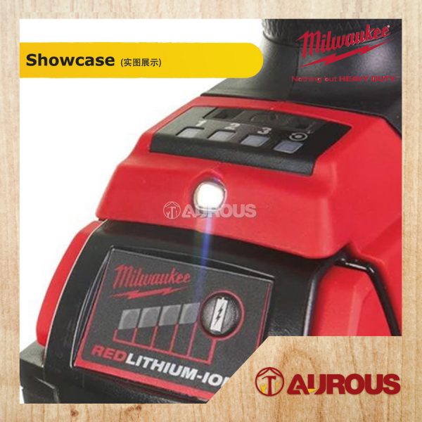 MILWAUKEE FUEL 1/2 HIGH TORQUE IMPACT WRENCH WITH FRICTION RING M18 FHIWF12-502X - Image 4