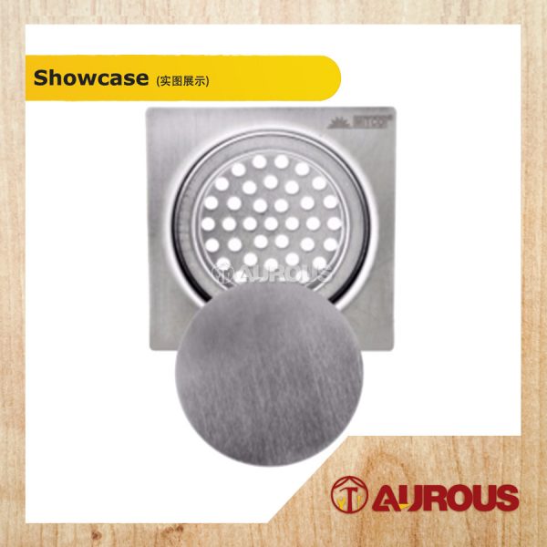MITCO HEAVY DUTY STAINLESS STEEL FLOOR GRATING WITH STRAINER 6''x 6'' (MT-777) - Image 3