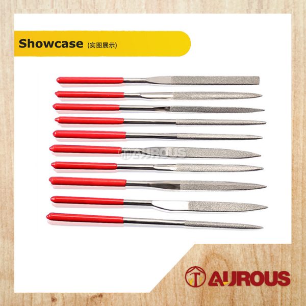 10 PIECES DIAMOND FILE SETS (4X160MM / 5X180MM) - Image 2