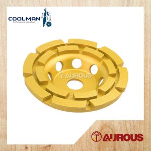 COOLMAN DOUBLE ROW DIAMOND DISC GRINDING WHEEL SUPREME 4''/105MM (CW100DRU)