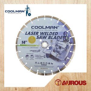 COOLMAN LWD350EN LASER WELDED SAW BLADE DIAMOND CUTTING DISC 14"