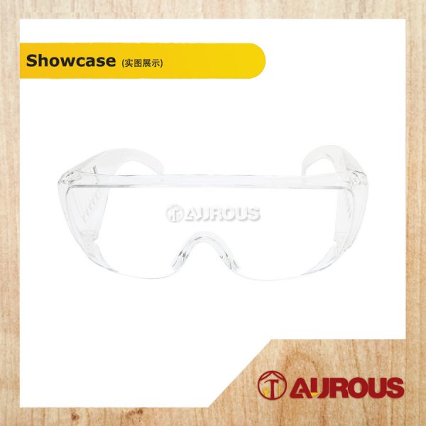 SANTYAU SAFETY GOOGLE GLASSES LAB VENTED ANTI FOG EYE PROTECTION ANTI INFECTION SPLASH [CLEAR] SAT22C - Image 4