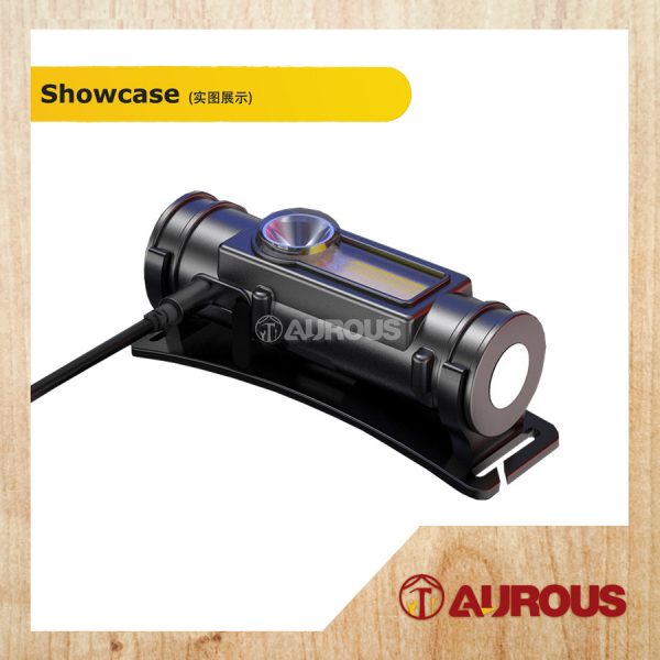 LED OUTDOOR USB MAGNETIC 2 MODE RECHARGEBLE HEAD LAMP XST 211 [BLACK] - Image 4