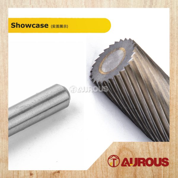 1 PIECE - TUNGSTEN CARBIDE BURR 3MM SHANK SINGLE CUT GRINDING BITS ROTARY FILE/MATA PORTING MATA KOREK - Image 3