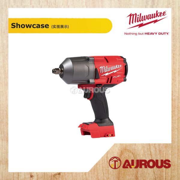 MILWAUKEE FUEL 1/2 HIGH TORQUE IMPACT WRENCH WITH FRICTION RING M18 FHIWF12-502X - Image 3