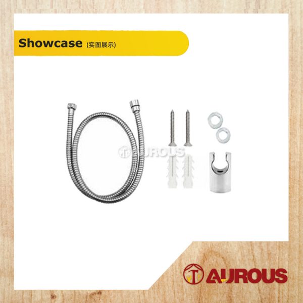 MITCO ABS CHROME HAND BIDET SPRAYER SET C/W FLEXIBLE HOSE (M9910C) - Image 2