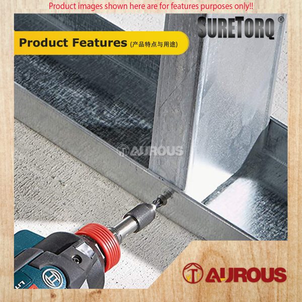 SURETORQ MAGNETIC IMPACT QUICK CHANGE BIT HOLDER 6MM 1/4 X 65MM (0612-0102) - Image 7