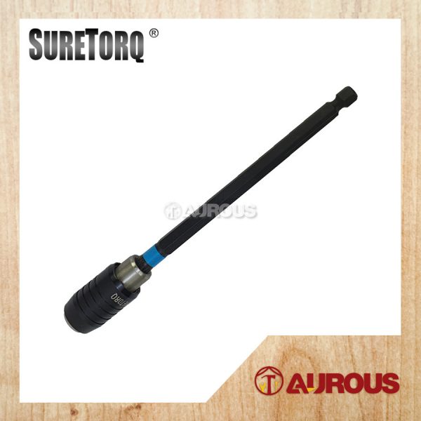 SURETORQ MAGNETIC IMPACT QUICK CHANGE BIT HOLDER 6MM 1/4 X 152MM (0616-0102)