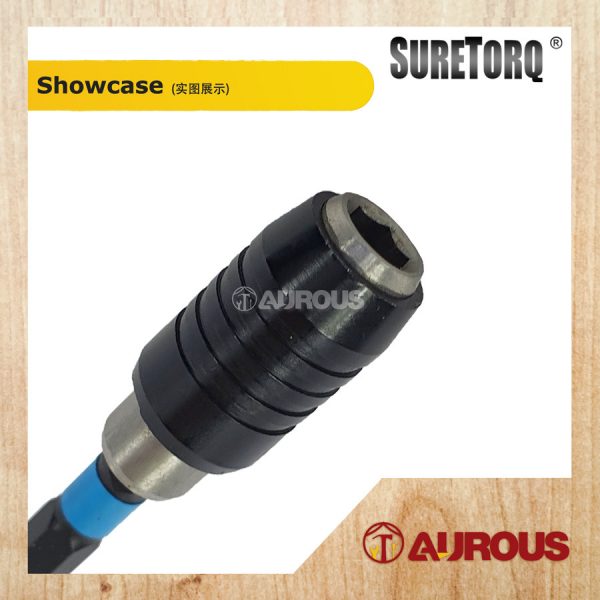 SURETORQ MAGNETIC IMPACT QUICK CHANGE BIT HOLDER 6MM 1/4 X 65MM (0612-0102) - Image 2