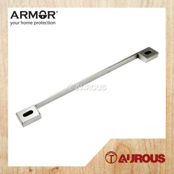 ARMOR STAINLESS STEEL SUS 304 REBATED PART FOR MORTISE LOCK STRIKER PLATE MORTISE (ARP-A240MM)