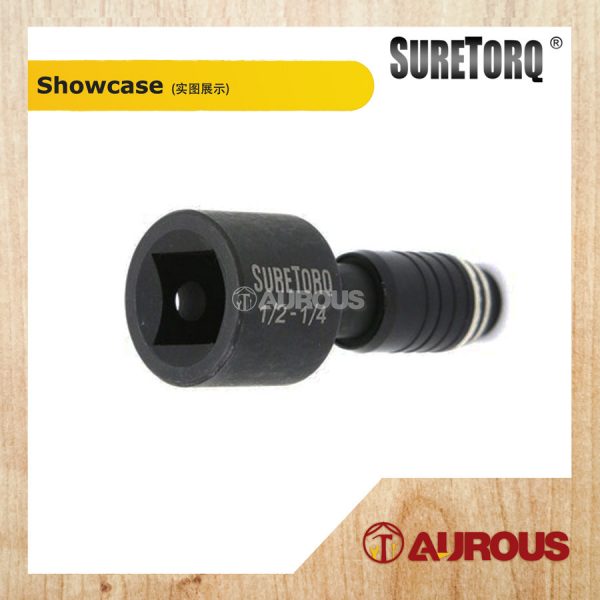 SURETORQ MAGNETIC IMPACT SQUARE DRIVE BIT HOLDER 6MM 1/2'' X 1/4'' X 61MM (0362-0103) - Image 2