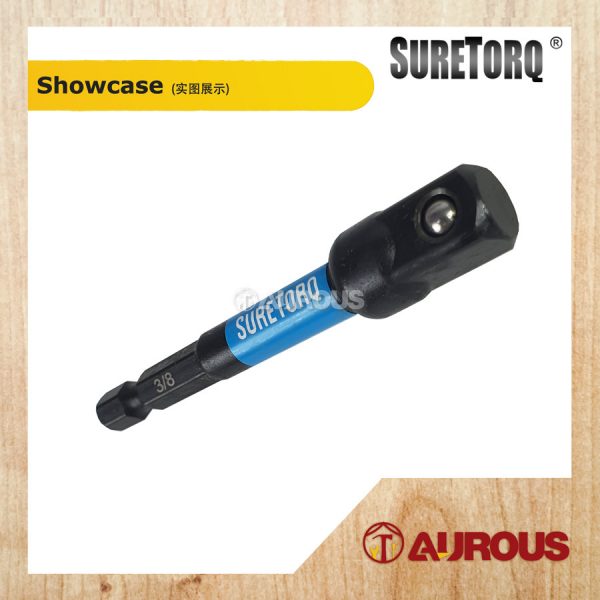 SURETORQ IMPACT SOCKET ADAPTER 3/8 x 75MM (0183-0138) - Image 3