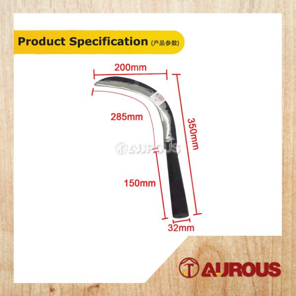 B-Tani Grass Sickle (Small) with Short Plastic Handle Sabit Rumput - Image 5