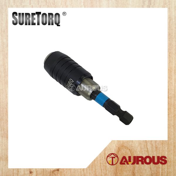 SURETORQ MAGNETIC IMPACT QUICK CHANGE BIT HOLDER 6MM 1/4 X 65MM (0612-0102)