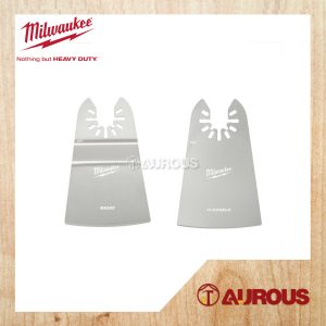 MILWAUKEE OPEN LOK 2'' 57MM RIGID & 2'' (57MM) FLEXIBLE SCRAPER VARIETY PACK 2PCS) 49-25-2202