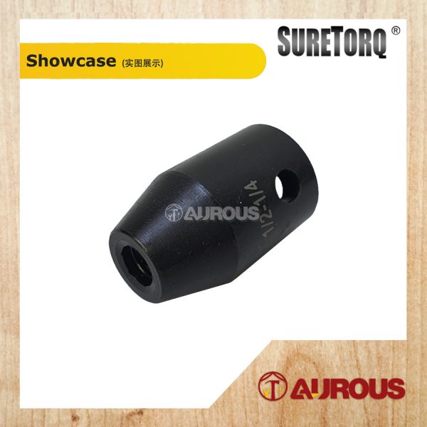 SURETORQ IMPACT SQUARE DRIVE BIT HOLDER 6MM 1/2 X 1/4'' X 35MM (0191-0103) - Image 3