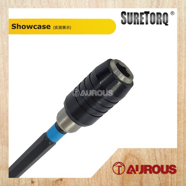 SURETORQ MAGNETIC IMPACT QUICK CHANGE BIT HOLDER 6MM 1/4 X 152MM (0616-0102) - Image 3