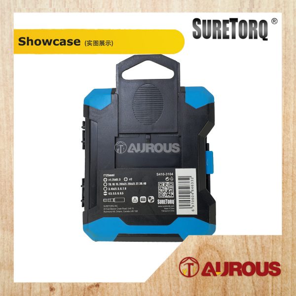 SURETORQ 31PCS IMPACT SCREW DRIVER BIT SET (0410-3104) - Image 2