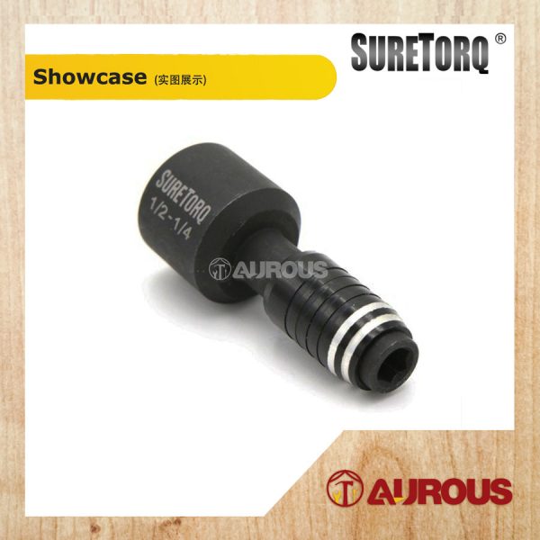 SURETORQ MAGNETIC IMPACT SQUARE DRIVE BIT HOLDER 6MM 1/2'' X 1/4'' X 61MM (0362-0103) - Image 3