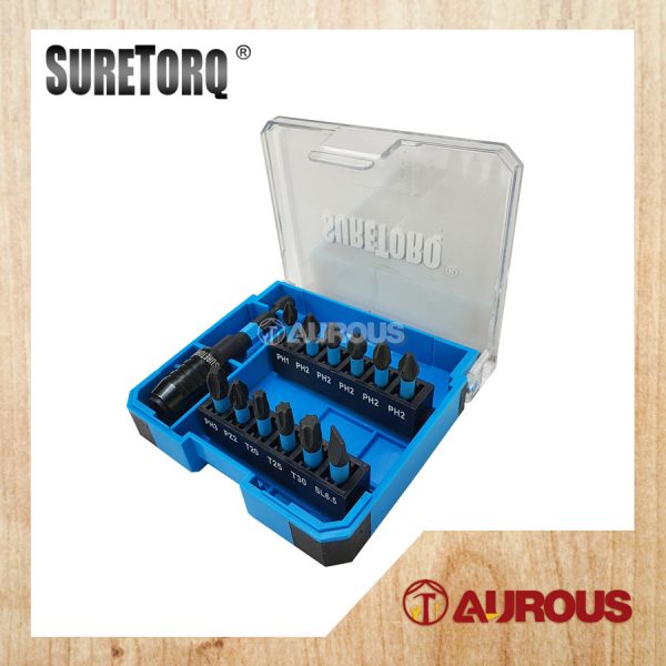SURETORQ 13PCS IMPACT SCREW DRIVER BIT SET (0410-1302)