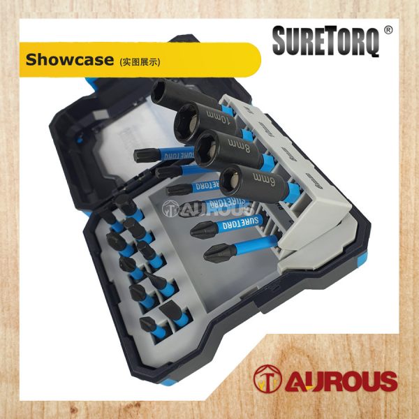 SURETORQ 20PCS IMPACT SCREW DRIVER ACCESSORRY BIT SET (0410-2005) - Image 3