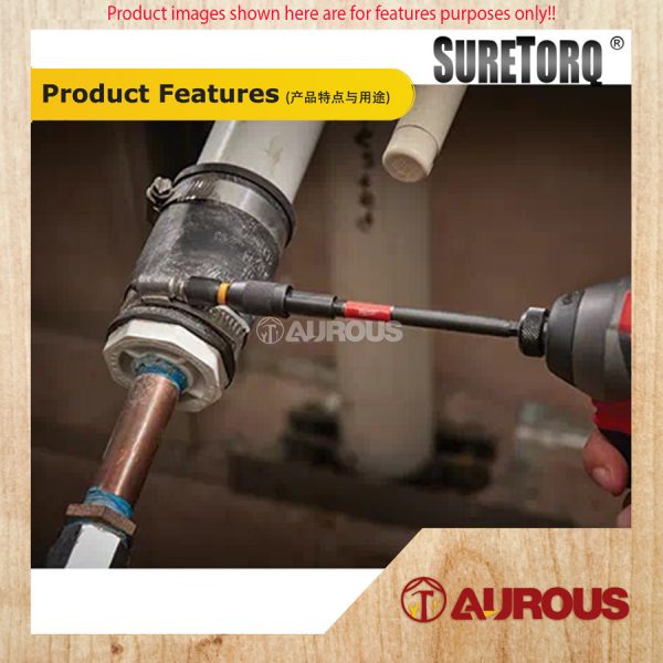SURETORQ MAGNETIC IMPACT QUICK CHANGE BIT HOLDER 6MM 1/4 X 152MM (0616-0102) - Image 7