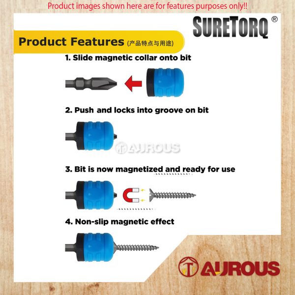 SURETORQ MAGNETIZEER & DE MAGNETIZER IMPACT SCREW BIT COVER 1/4'' (0221-0101) - Image 7