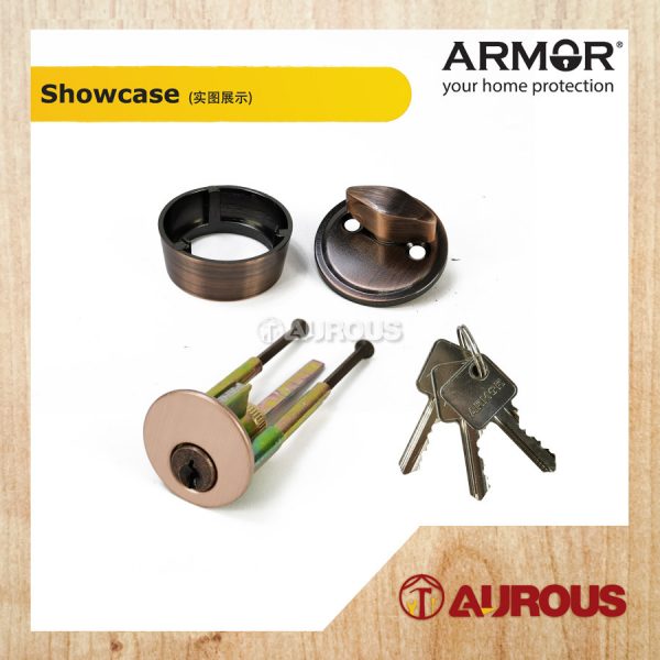 ARMOR DOUBLE HANDLE SET DEADBOLT GRIPSET (ATH-320/AC) - Image 3