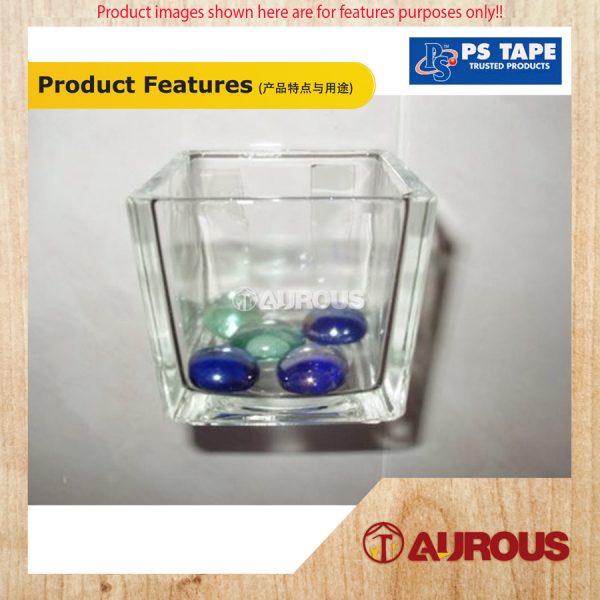 PS TAPE SUPER HIGH PERFORMANCE DOUBLE-SIDED CRYSTAL CLEAR ACRYLIC FOAM TAPE (12MM X 1M) PSA1 - Image 4
