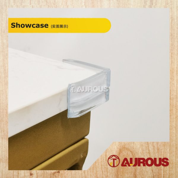 TRANSPARENTS ANTI-COLLISION FURNITURE CORNER PROTECTOR BABY SAFETY TABLE CORNER GUARD - Image 6