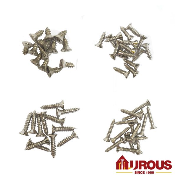 Self Tapping Screw (FH) #8 3/8'' - 1'' (100pcs) - Image 2