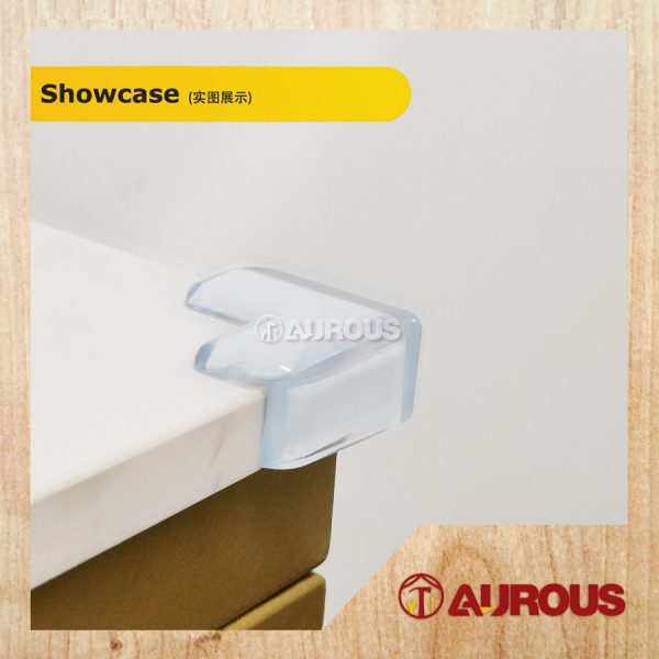 TRANSPARENTS ANTI-COLLISION FURNITURE CORNER PROTECTOR BABY SAFETY TABLE CORNER GUARD - Image 9