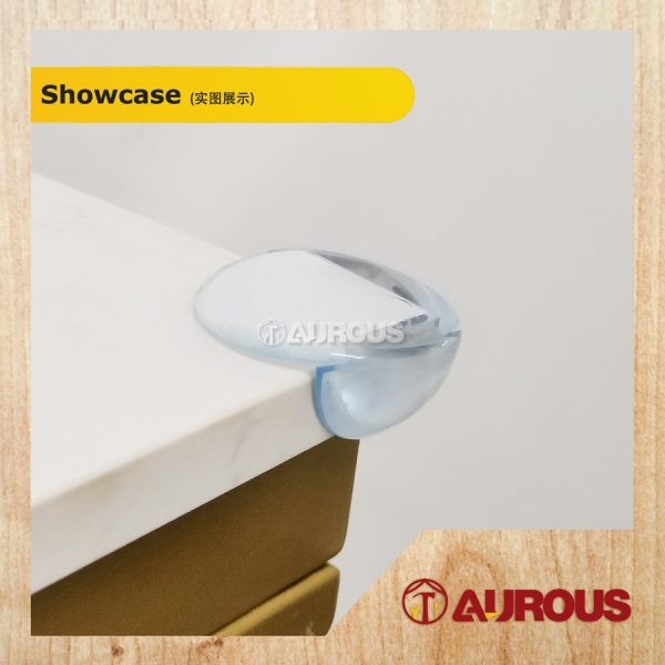 TRANSPARENTS ANTI-COLLISION FURNITURE CORNER PROTECTOR BABY SAFETY TABLE CORNER GUARD - Image 7