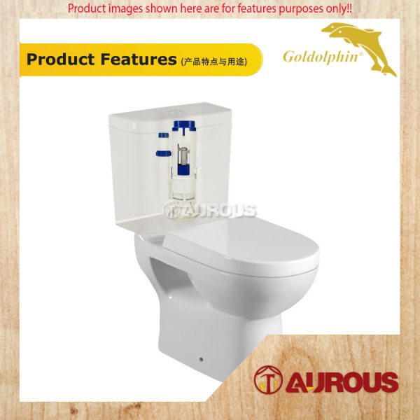 GOLDOLPHIN GDA2001 DF 2"/50MM DUAL FLUSH VALVE COMPLETE WITH DOUBLE PRESS BUTTON - Image 8