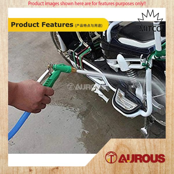 MITCO GARDEN FITTING HOSE NOZZLE WATER JET SPRAY GUN (MT826) - Image 9