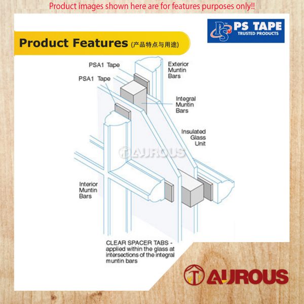 PS TAPE SUPER HIGH PERFORMANCE DOUBLE-SIDED CRYSTAL CLEAR ACRYLIC FOAM TAPE (12MM X 1M) PSA1 - Image 5