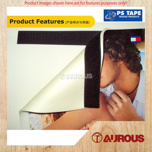PS TAPE HOOK & LOOP FASTENER VELCRO STRAP (25MM X 500MM+-) PSF5 - Image 5