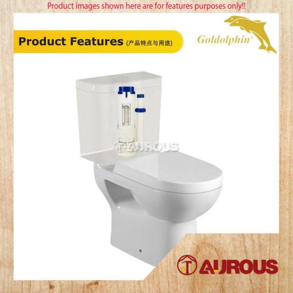 GOLDOLPHIN GDA2001 SF 2"/50MM DUAL FLUSH VALVE COMPLETE WITH SINGLE PRESS BUTTON - Image 6