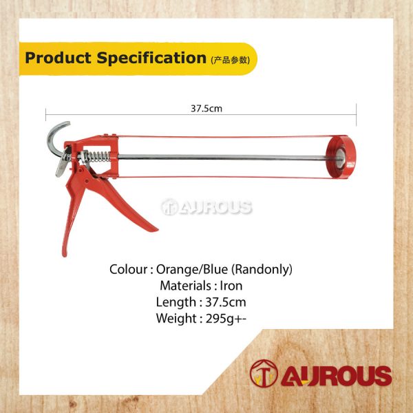 SILICONE CAULKING GUN FOR PRESSING INJECT SILICONE SEALANT (COLOUR RANDOMLY) - Image 6