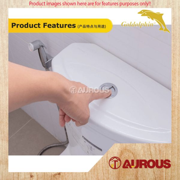 GOLDOLPHIN GDA2001 DF 2"/50MM DUAL FLUSH VALVE COMPLETE WITH DOUBLE PRESS BUTTON - Image 7