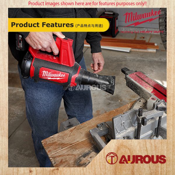 MILWAUKEE M12 SENSASI MESRA COMBO BLOWER HATCHET SAW AREA LIGHT PACKOUT JOBSITE COOLER (FHS-0X,BBL-0,PAL-0,48-22-8302) - Image 8