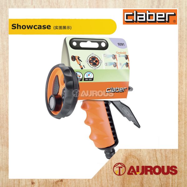CLABER GARDENING TOOL ERGO-GARDEN SPRAY PISTOL (9391) - Image 2