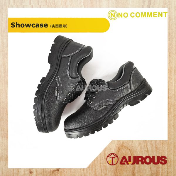 NO COMMENT/NIPPONTOOL INDUSTRIES LOW CUT FOOTWEAR FULL STICHING RUBBER STEEL TOE CAP SAFETY SHOES (MIX COLOUR) - Image 3